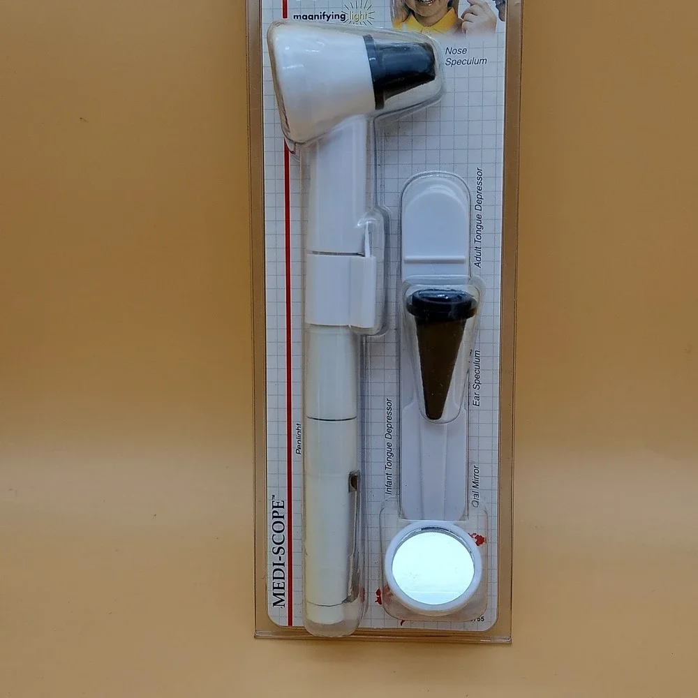 Vintage‎ Flents Medi-Scope With Magnifying Light NOS 1999 New
